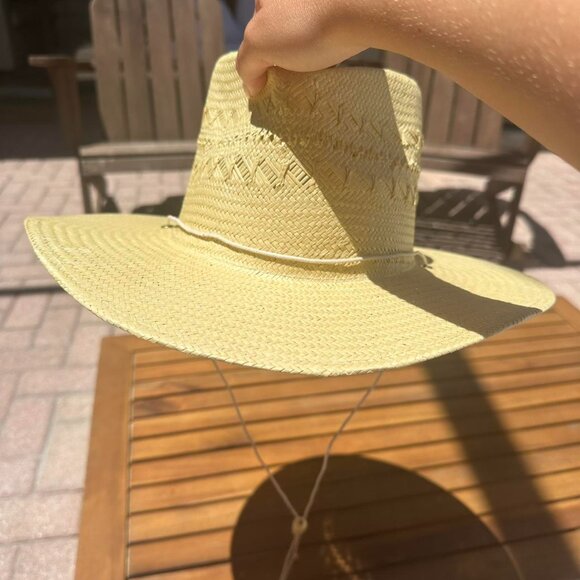 NEW LACK OF COLOR The Baja Sunlight Hat yellow 667tn - Picture 4 of 7